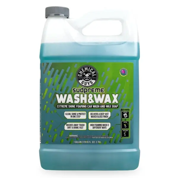 Chemical Guys Sudpreme Wash & Wax Car Wash Soap - 1 Gallon (Case 4)