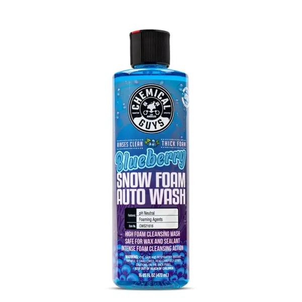 Chemical Guys Blueberry Snow Foam Auto Wash - 16oz (Case 6)