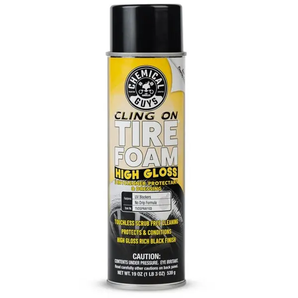 Chemical Guys Cling-On High Gloss Tire Foam (Aerosol) (Case 6)