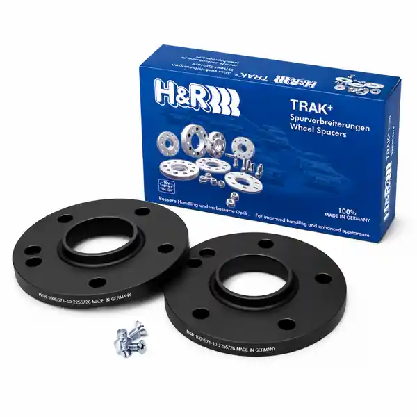 H&R Trak+ 19-20 Porsche Cayenne 18mm DR Spacer Bolt Pattern 5/130 CB 71.6mm Bolt Thread 14x1.5 - Blk