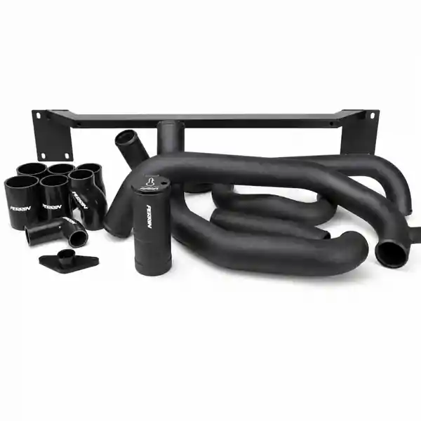 PERRIN 08-14 Subaru STI Front Mount Intercooler Boost Tube Kit - Black