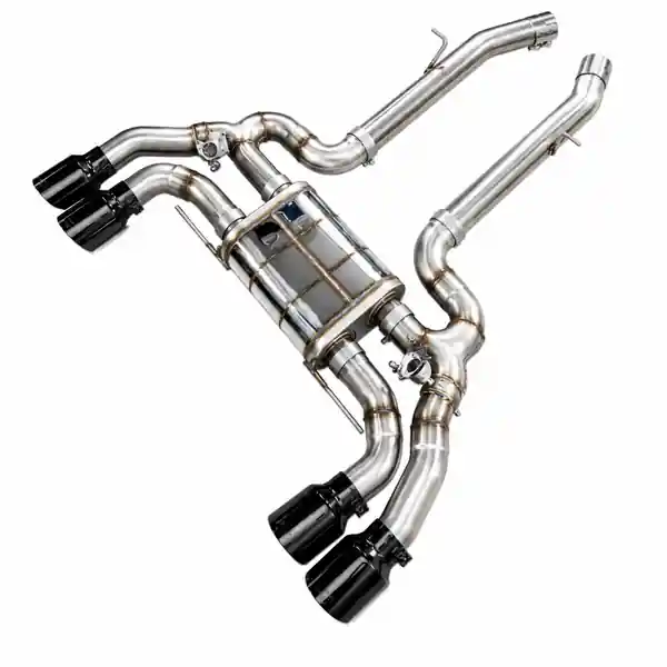 AWE Tuning 20-25 BMW X3 M/M Comp (F97) AWD SwitchPath Axle-Back Exhaust - Diamond Black Tips