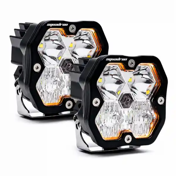 Baja Designs Squadron 2.0 Sport (Pair) LED Driving/Combo / No Harness