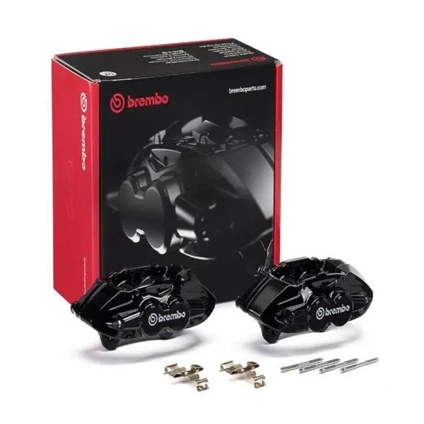 Brembo OE 16-21 BMW M2/17-18 M3/17-20 M4/14-16 M235i Hydraulic Front X-Style Brake Calipers - Black
