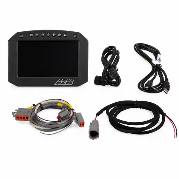 AEM CD-5L Carbon Logging Flush Digital Dash Display