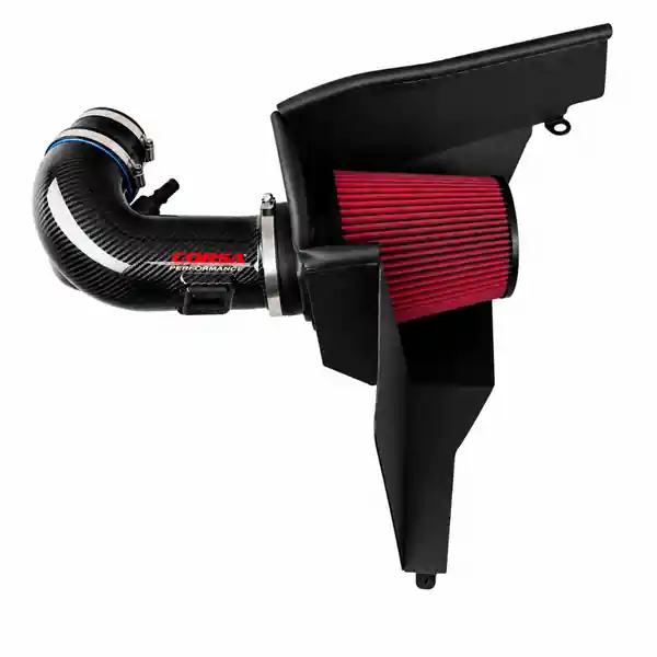 Corsa 2018-2023 Ford Mustang GT 5.0L V8 Carbon Fiber Air Intake with DryTech 3D Filter