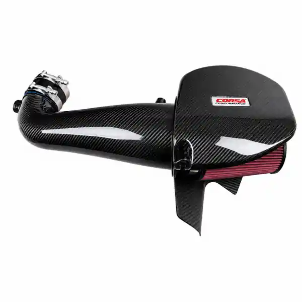 Corsa 11-23 Dodge Challenger/Charger 5.7L V8 Carbon Fiber Open Element Air Intake - Dry