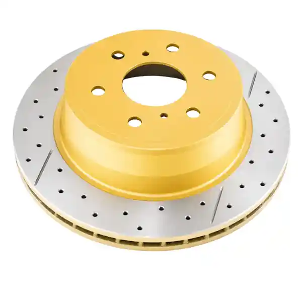 DBA 07-20 Cadillac Escalade Rear Street Series Drilled & Slotted Rotor