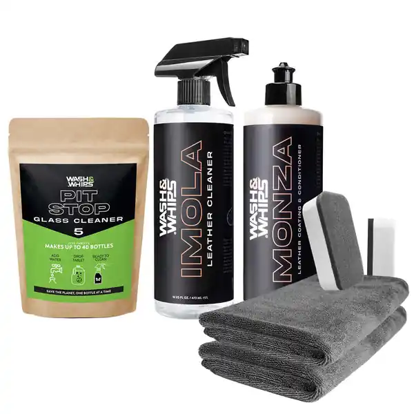 WASH & WHIPS Leather Care Kit