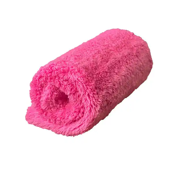 WASH & WHIPS Edgeless Microfiber Coral Fleece with Ultrasonic Edge 3 Pack