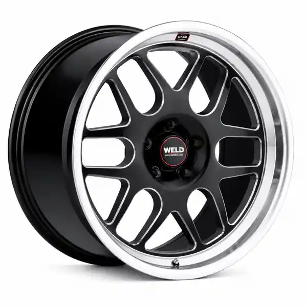 Weld Solana 20x9.5 / 6x139.7 BP / ET28 / 6.35in BS / Gloss Black MIL DIA 106.1