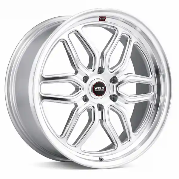 Weld Racing 22x9.5 Laguna 6 6x135 ET25 BS6.23 Gloss Silver Machine 87.1