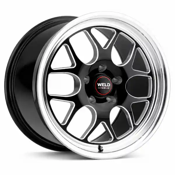 Weld Solana Drag 20x10 / 6x135 BP / ET38 / 6.99in BS / 87.1 Dia - Gloss Black MIL Wheel