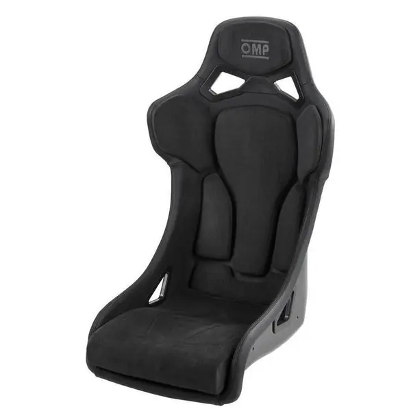 OMP Racing Seat RT FIA 8855-1999 - Leather & Alcantara Black
