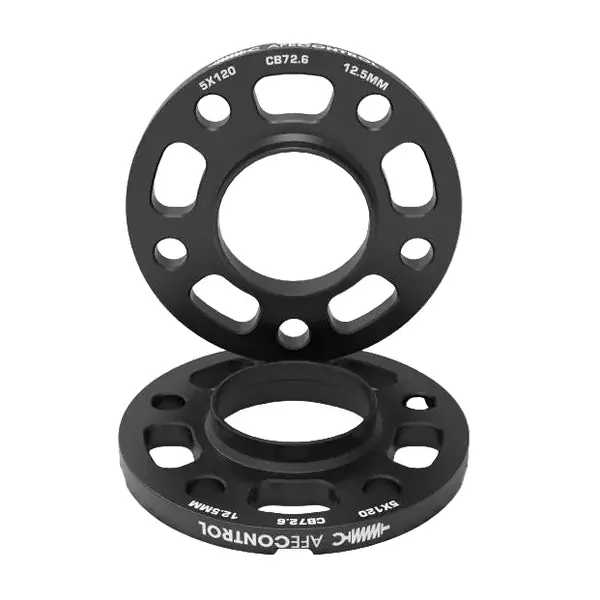 aFe CONTROL Billet Aluminum Wheel Spacers 5x120 CB72.6 12.5mm - BMW