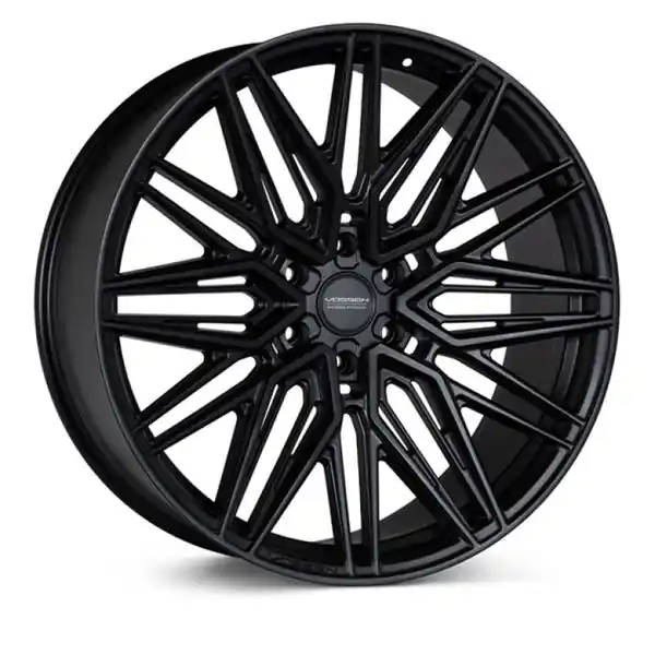 Vossen HF6-5 22x10 / 6x139.7 / ET-18 / Super Deep Face / 106.1 - Satin Black Wheel