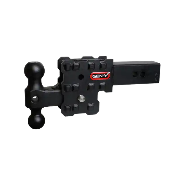 Gen-Y Phantom-X 2in Solid Shank 2.5in Drop 1K TW 10K Hitch w/GH-031 (No Flat Towing)