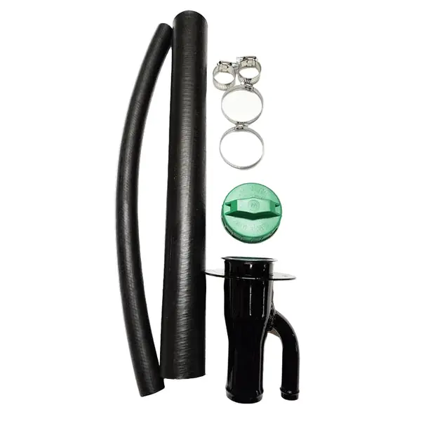 Titan Fuel Tanks 17-24 Ford Universal Cab & Chassis 1/2in Filler Neck Kit