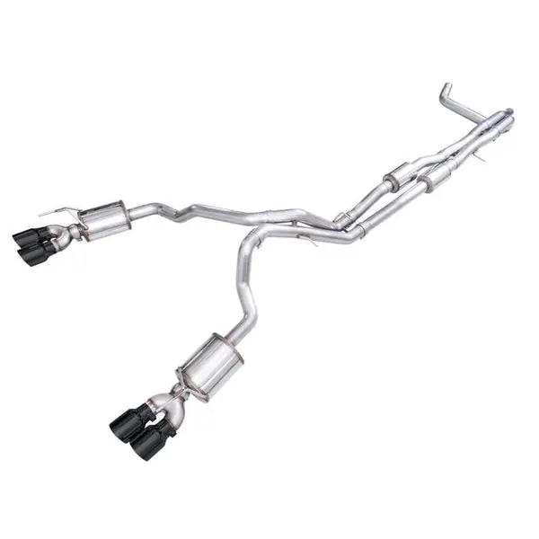 AWE 2021+ Chevy Tahoe/GM Yukon 6.2L 0FG Edition Cat Back Exhaust - Quad Diamond Black Tips