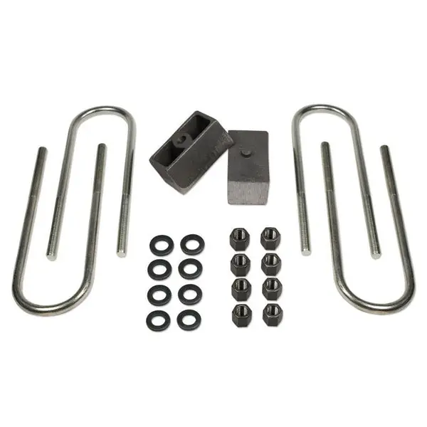 Tuff Country 73-87 Chevy Truck 3/4 Ton 4wd 2in Rear Block & U-Bolt Kit