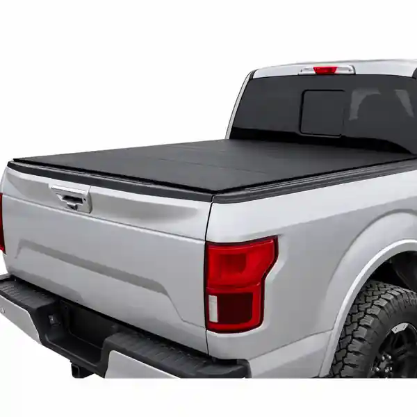 Access LOMAX 2024 Toyota Tacoma 5ft Bed Folding Hard Cover - Black Urethane