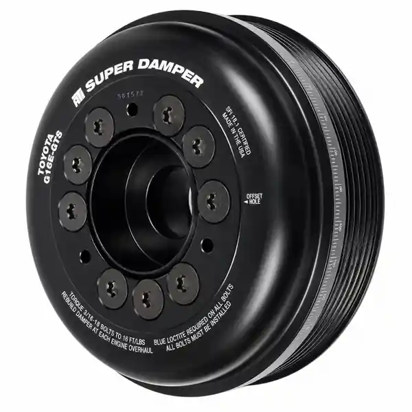 ATI Damper - 5.885in - Aluminum - Toyota G16E-GTS - 3-Ring