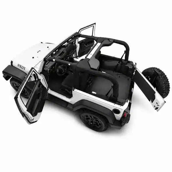 Husky Liners 11-17 Jeep Wrangler JK 2dr (Incl. Heat Shields) Guardian Impact Jeep Liner