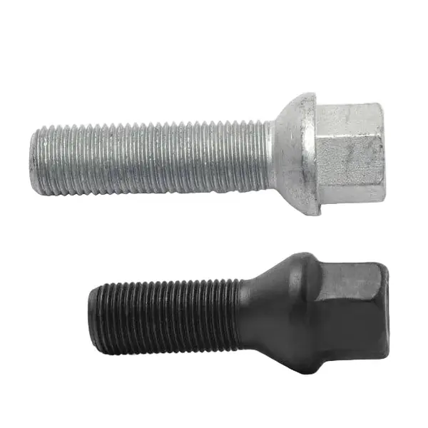 H&R Wheel Bolts 14 X 1.5 / Length 40mm / VW/Audi Ball / Head 17mm - Black - Set of 10