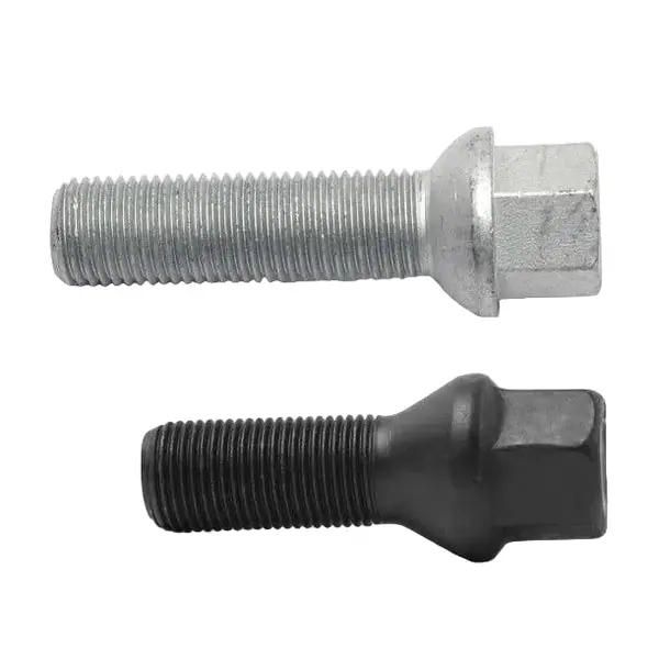 H&R Wheel Bolt Type 14 X 1.5 Length 60mm Type Merc Ball R14 - Black - Head 17mm