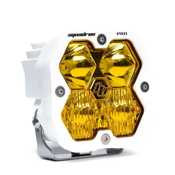Baja Designs Squadron 2.0 Pro LED Driving/Combo - Baja Amber w/White Housing