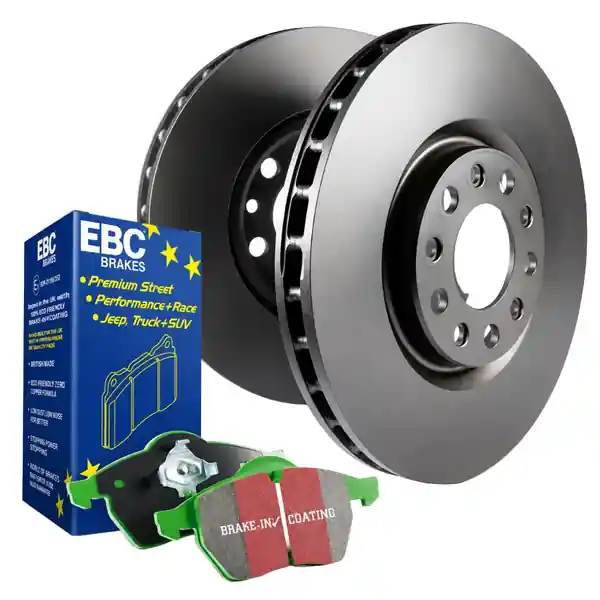 EBC Brake Pad and Rotor Kit (Greenstuff Pads + Premium Rotors)