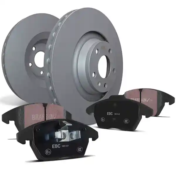 EBC S1 Brake Pad & Rotor Rear Kit BMW E32 7-Series
