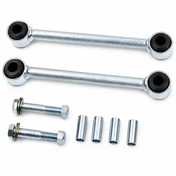 Zone Offroad 07-18 Jeep Wrangler JK 3-4in Front Sway Bar Links