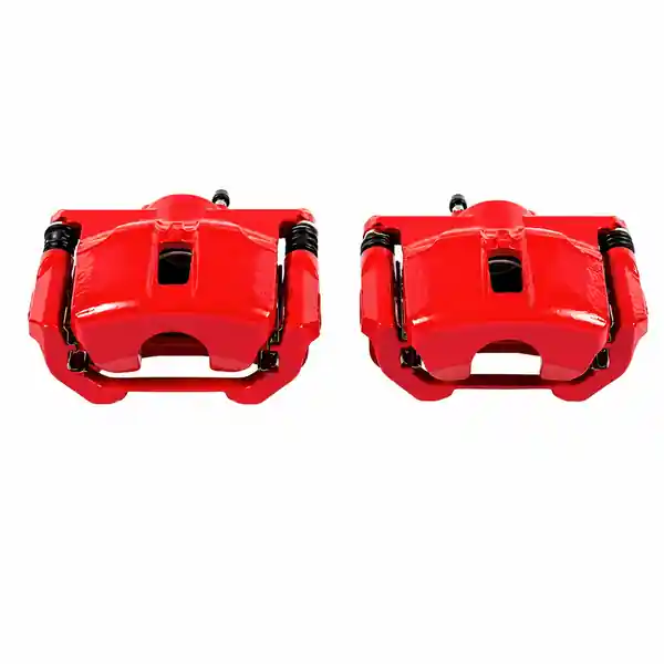 Power Stop 09-14 Nissan Maxima Front Red Calipers w/Brackets - Pair