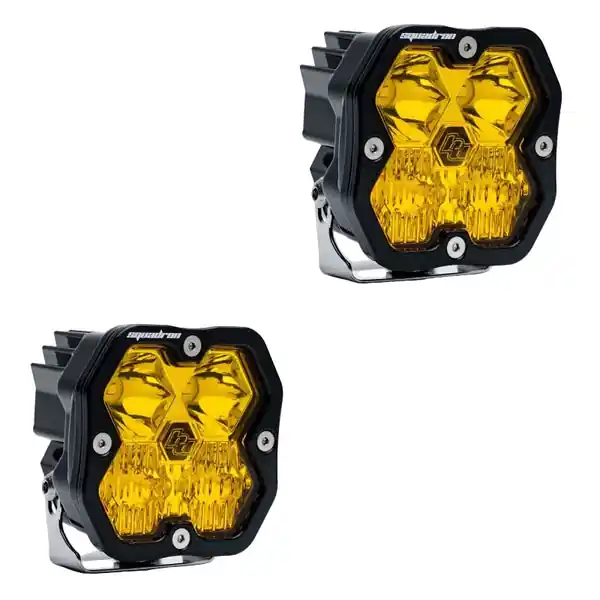 Baja Designs Squadron-R 2.0 Sport (Pair) LED Driving/Combo / No Harness - Baja Amber