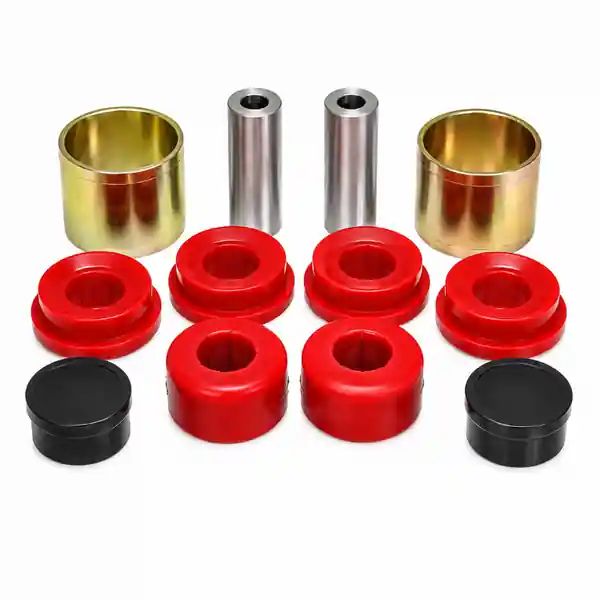 Energy Suspension 15-20 Ford Mustang Front Control Arm Bushing Set - Red