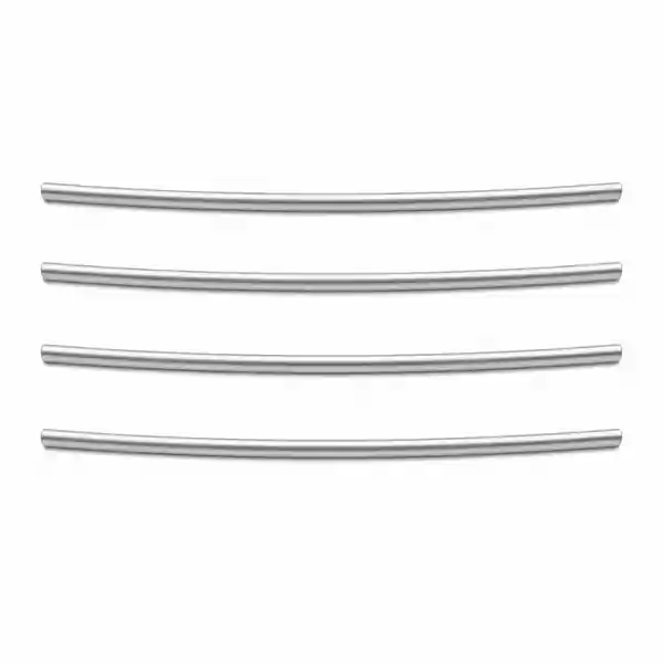 Husky Liners 21-25 Ford F150 Door Edge Guards (4pc Set) - Iconic Silver