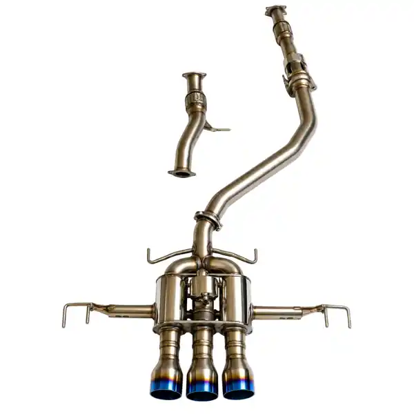 Invidia 24+ Acura Integra Type-S DE5 R400 Cat-Back Exhaust system - Single Layer Ti Tip