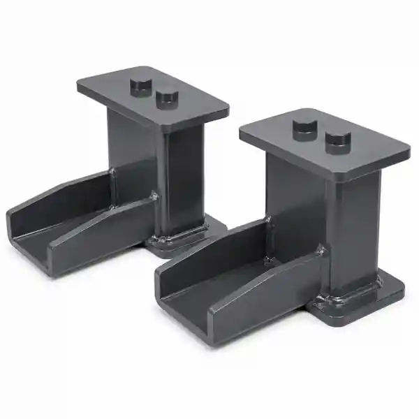 MaxTrac 09-18 Ford F-150 2WD 5in Rear Fabricated Steel Lift Blocks