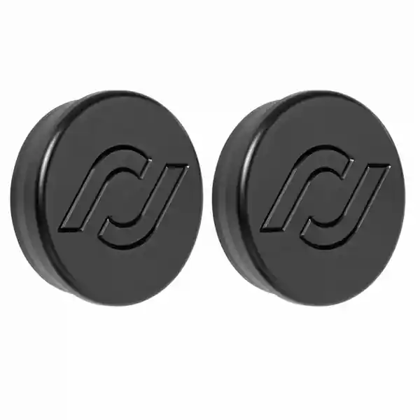 RockJock JL/JT Frame Tube Plugs Frame Front CNC Machined Black Delrin