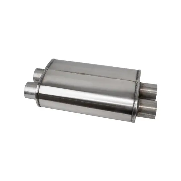 Corsa PRO-Series Tuned 304SS Muffler 3.0in Dual Inlet/Outlet - 22.25in OAL