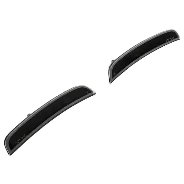 Raxiom 15-23 Dodge Charger Excluding Widebody Axial LED Side Marker Lights Front and Rear- Smoked
