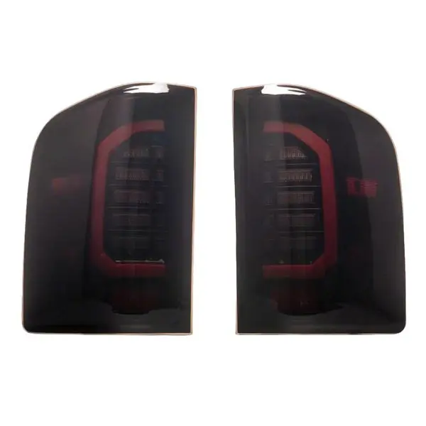 Raxiom 07-14 Chevrolet Silverado 1500 Axial Series LED Tail Lights- Black Housing (Smoked Lens)