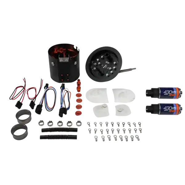 DeatschWerks 06-13 BMW E9X/E8X X2 Dual Pump Module w/ Dual DW430 Fuel Pumps