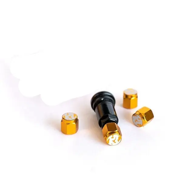 Fifteen52 Valve Stem Cap Set - Gold - 4 Pieces