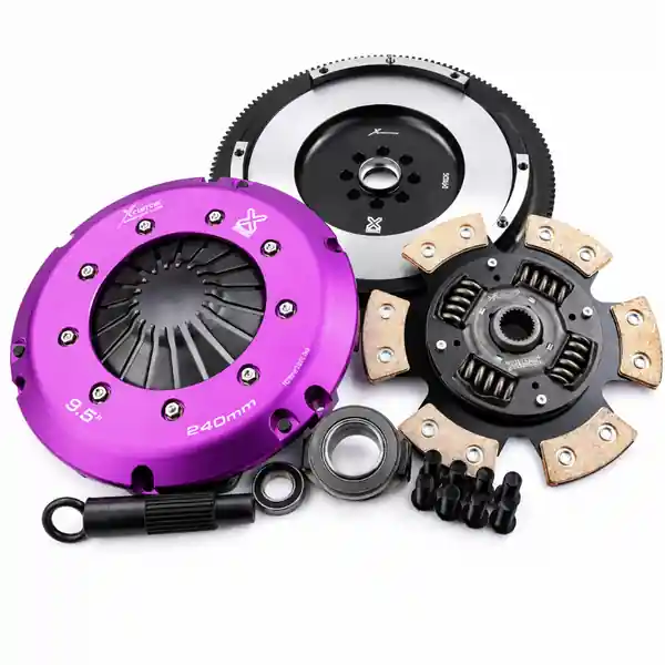 XClutch 17-21 Honda Civic Type R 2.0L Stage 2R Extra HD Sprung Ceramic Clutch Kit