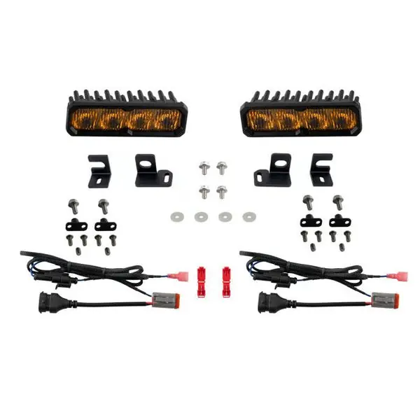 Diode Dynamics 24-26 Toyota SS6 Max LED Kit Yellow 3000K