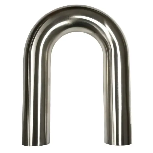 Stainless Bros 1.88in Diameter 1.5D / 2.82.0in CLR 180 Degree Bend 6in Leg / 6in Leg Mandrel Bend