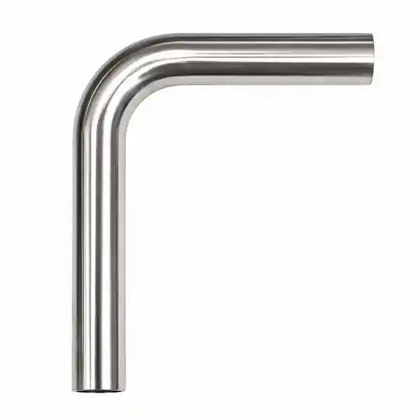 Stainless Bros 2.25in Diameter 1.5D / 3.375in CLR 90 Degree Bend 6.5in leg/6.5in leg Mandrel Bend
