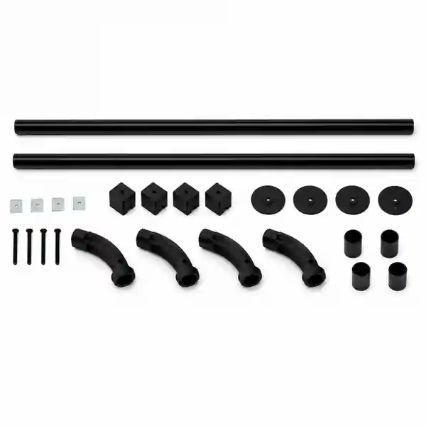 Putco 2020 Chevy Silv HD/GMC Sierra HD - 2500/3500 6.8ft Bed Locker Side Rails - Black Powder Coated